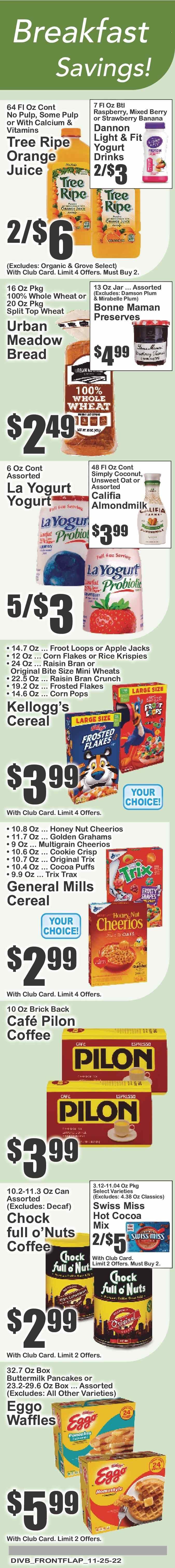 Super Fresh (NY) Weekly Ad Flyer Specials November 25 to December 1, 2022