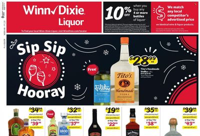 Winn Dixie (AL, FL, GA, LA) Weekly Ad Flyer Specials November 28 to January 1, 2023