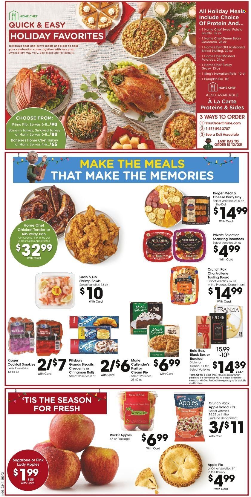 Kroger (GA, IL, LA, MI, OK, SC, TN, TX, VA) Weekly Ad Flyer Specials November 30 to December 6, 2022