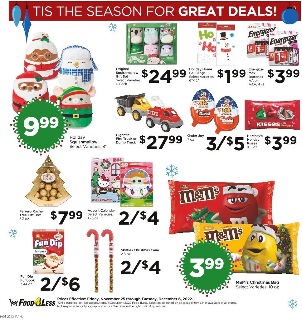 Food 4 Less (CA) Weekly Ad Flyer Specials November 30 to December 6, 2022