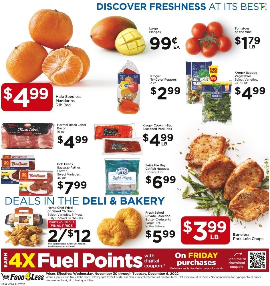 Food 4 Less (IN) Weekly Ad Flyer Specials November 30 to December 6, 2022