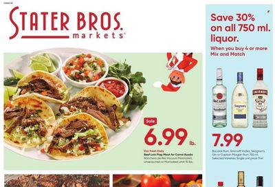 Stater Bros. (CA) Weekly Ad Flyer Specials November 30 to December 6, 2022