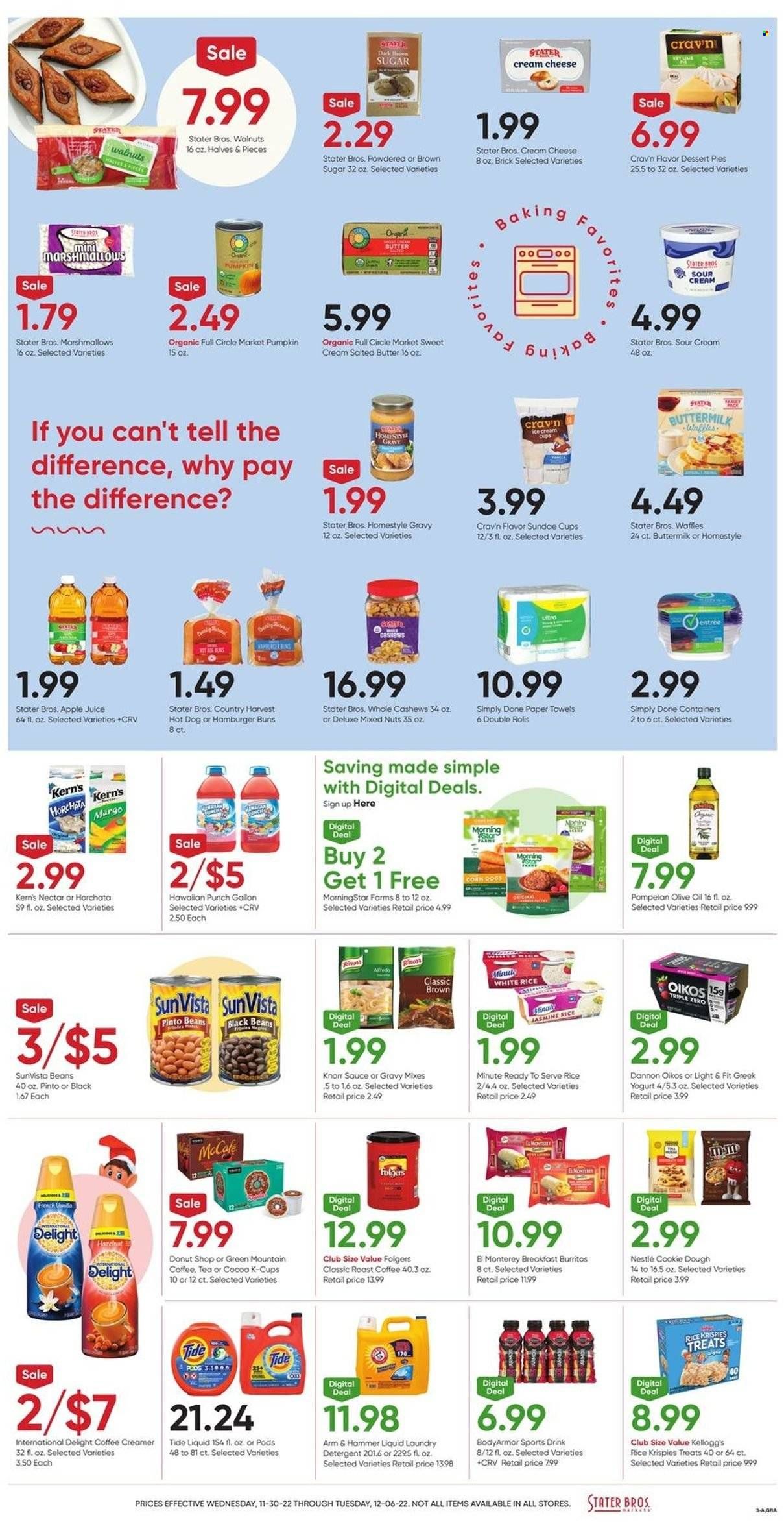 Stater Bros. (CA) Weekly Ad Flyer Specials November 30 to December 6, 2022