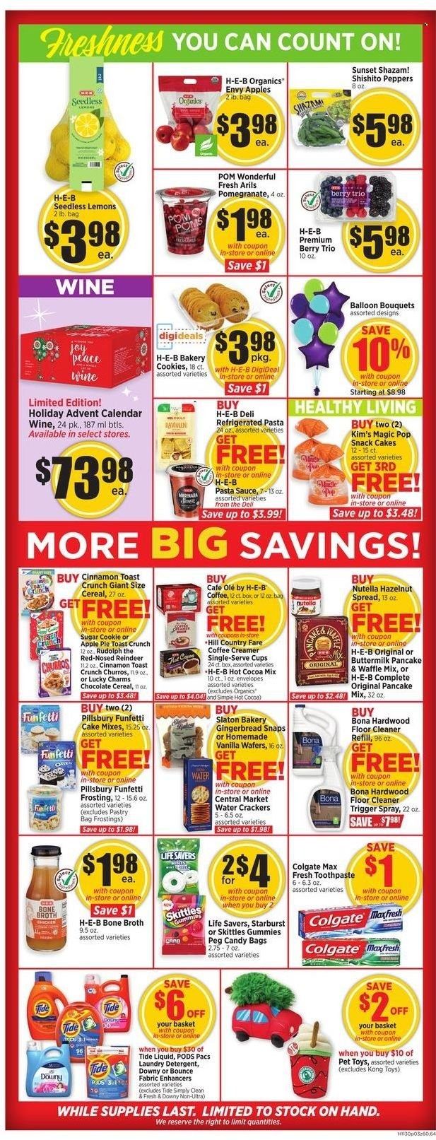 H-E-B (TX) Weekly Ad Flyer Specials November 30 to December 6, 2022