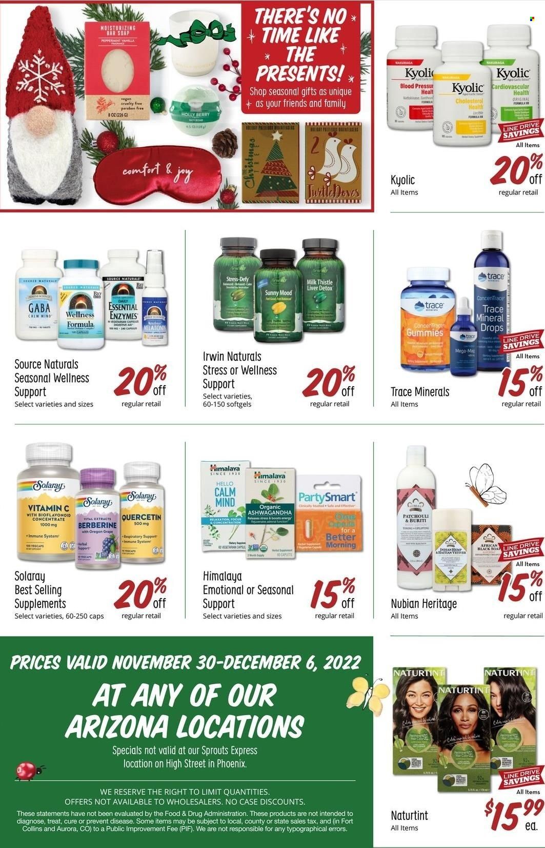 Sprouts Weekly Ad Flyer Specials November 30 to December 6, 2022