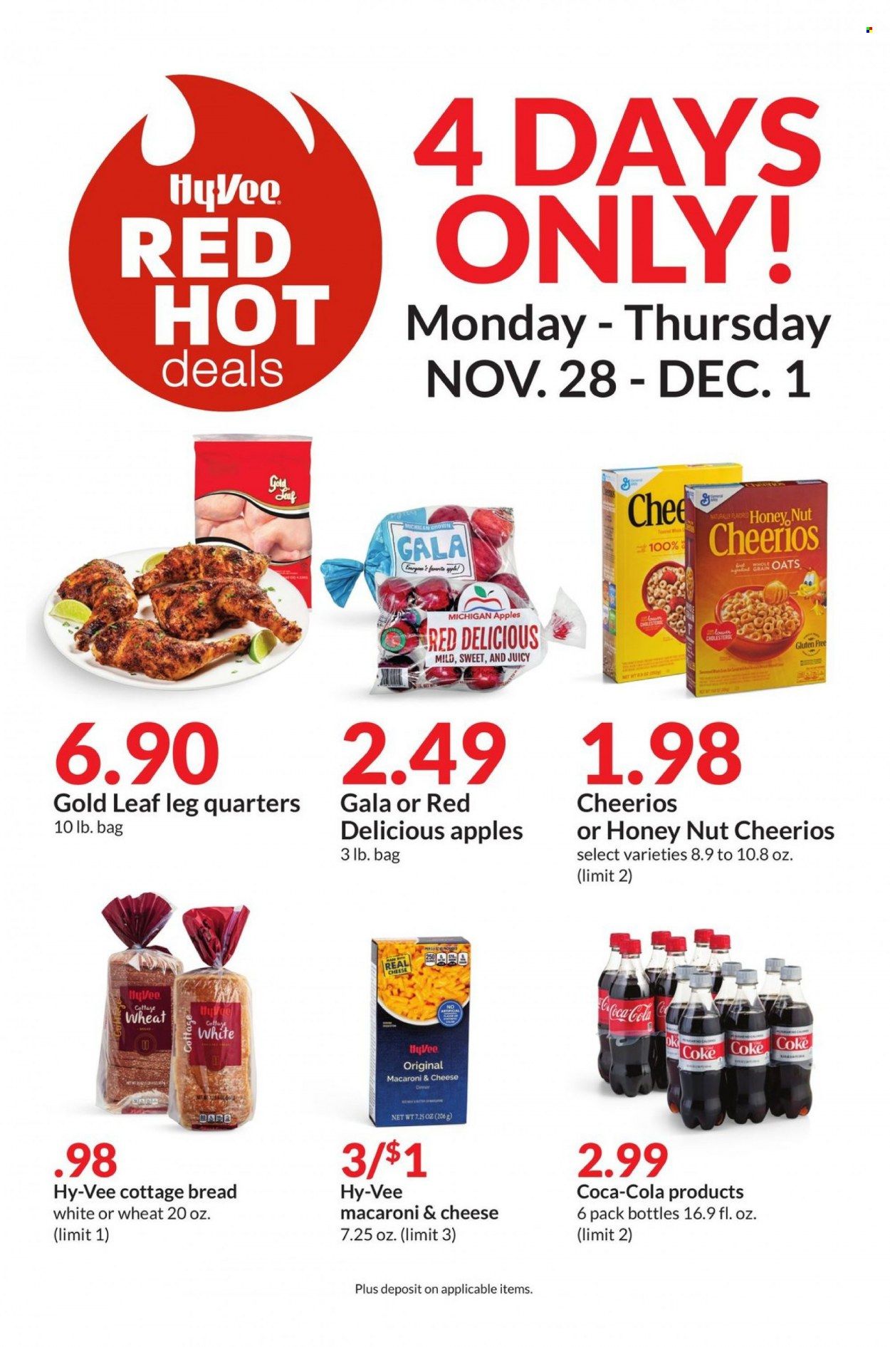 Hy-Vee (IA, IL, MN, MO, SD) Weekly Ad Flyer Specials November 28 to December 1, 2022