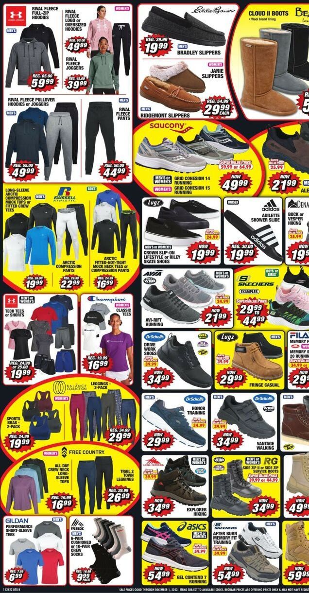 Big 5 (AZ, CA, CO, ID, NM, OR, UT, WA) Weekly Ad Flyer Specials November 28 to December 1, 2022