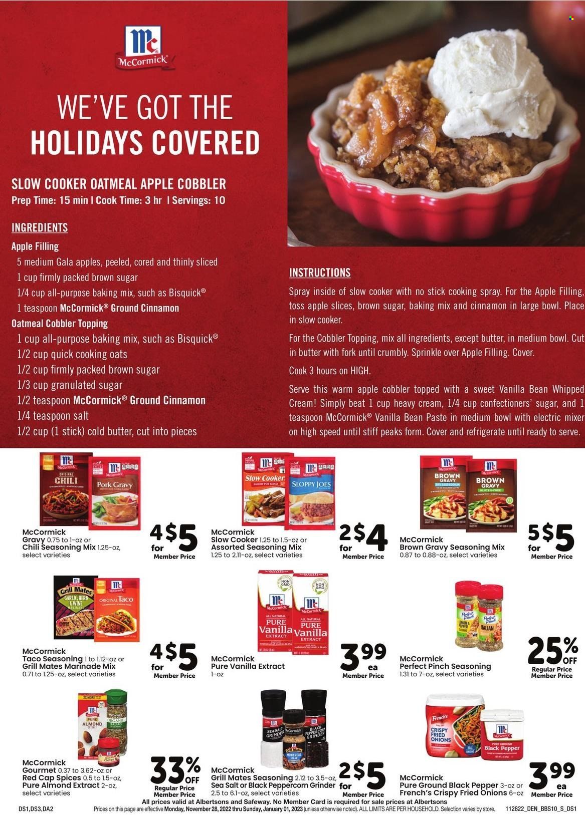 Safeway (CO) Weekly Ad Flyer Specials November 28 to January 1, 2023