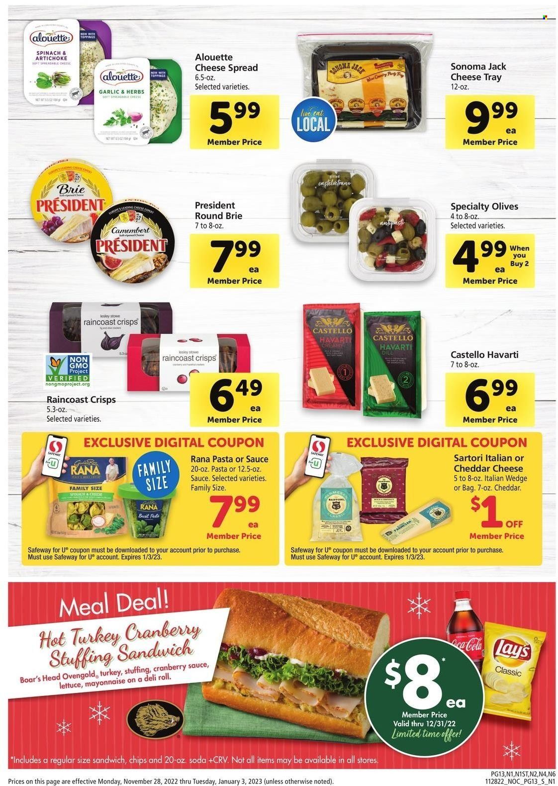 Safeway (CA, HI, OR, WA) Weekly Ad Flyer Specials November 28 to December 3, 2022