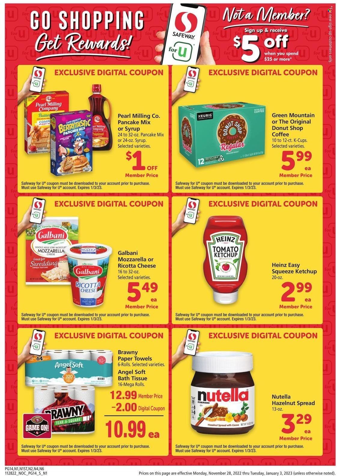 Safeway (CA, HI, OR, WA) Weekly Ad Flyer Specials November 28 to December 3, 2022