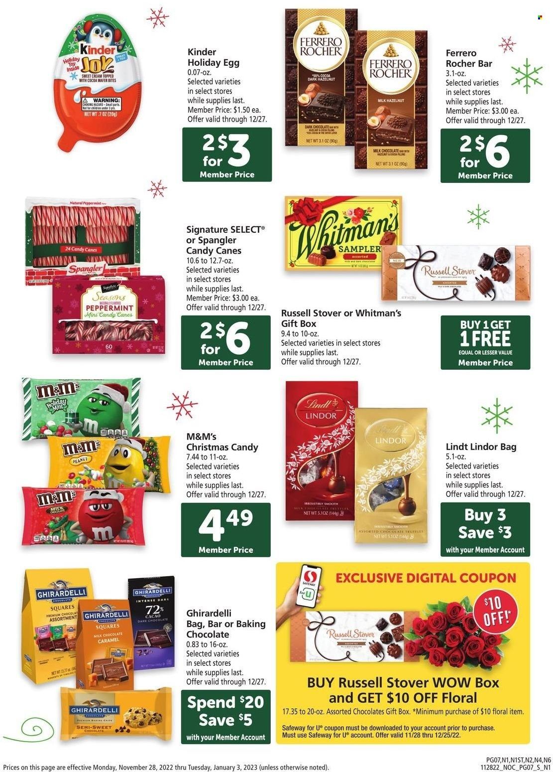 Safeway (CA, HI, OR, WA) Weekly Ad Flyer Specials November 28 to December 3, 2022