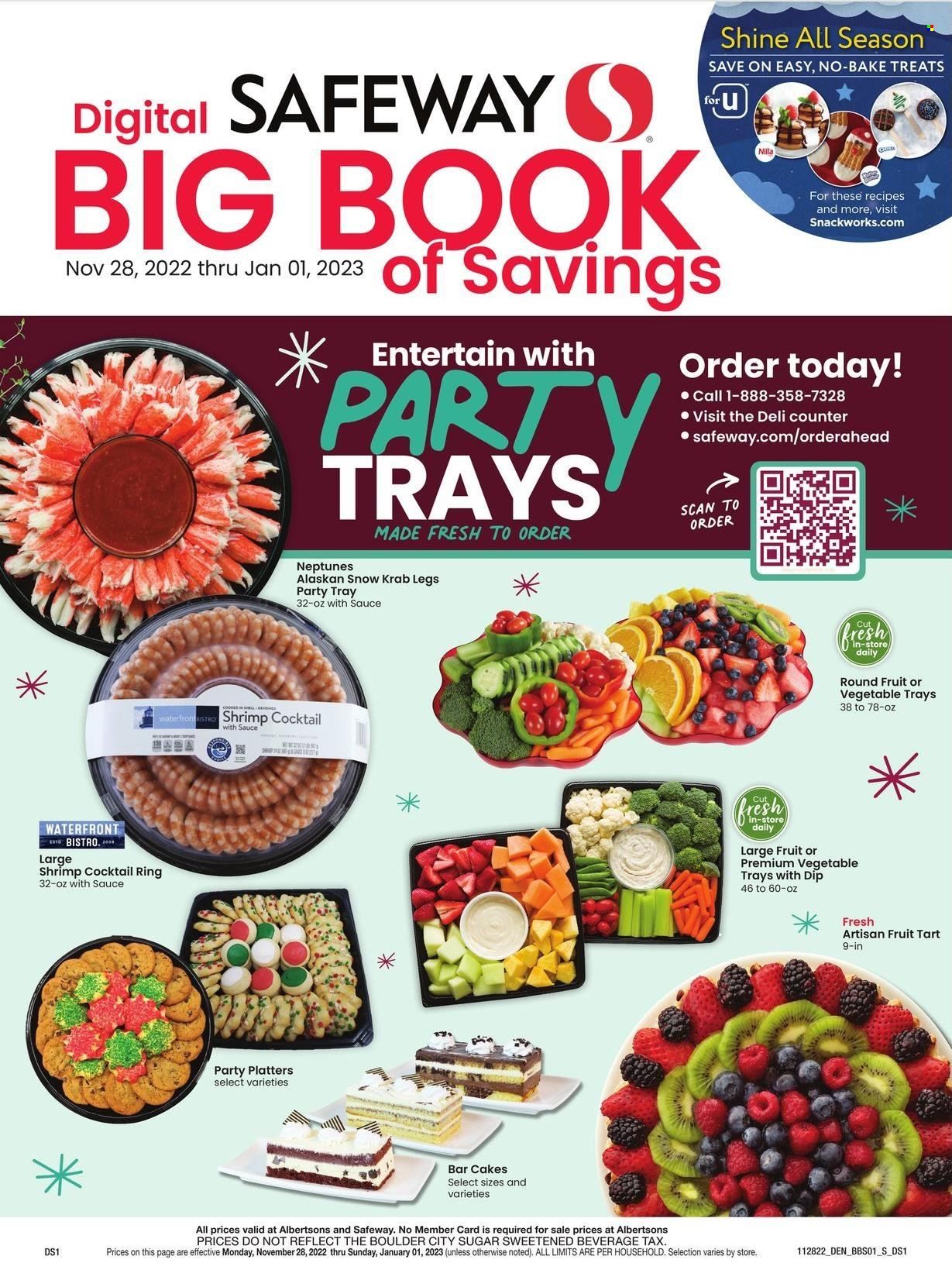 Safeway (SD) Weekly Ad Flyer Specials November 28 to January 1, 2023