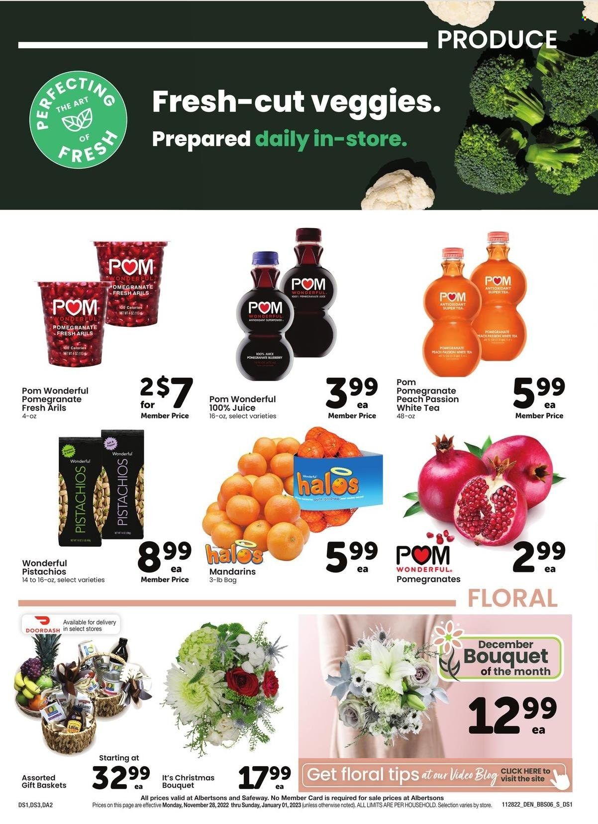 Safeway (SD) Weekly Ad Flyer Specials November 28 to January 1, 2023
