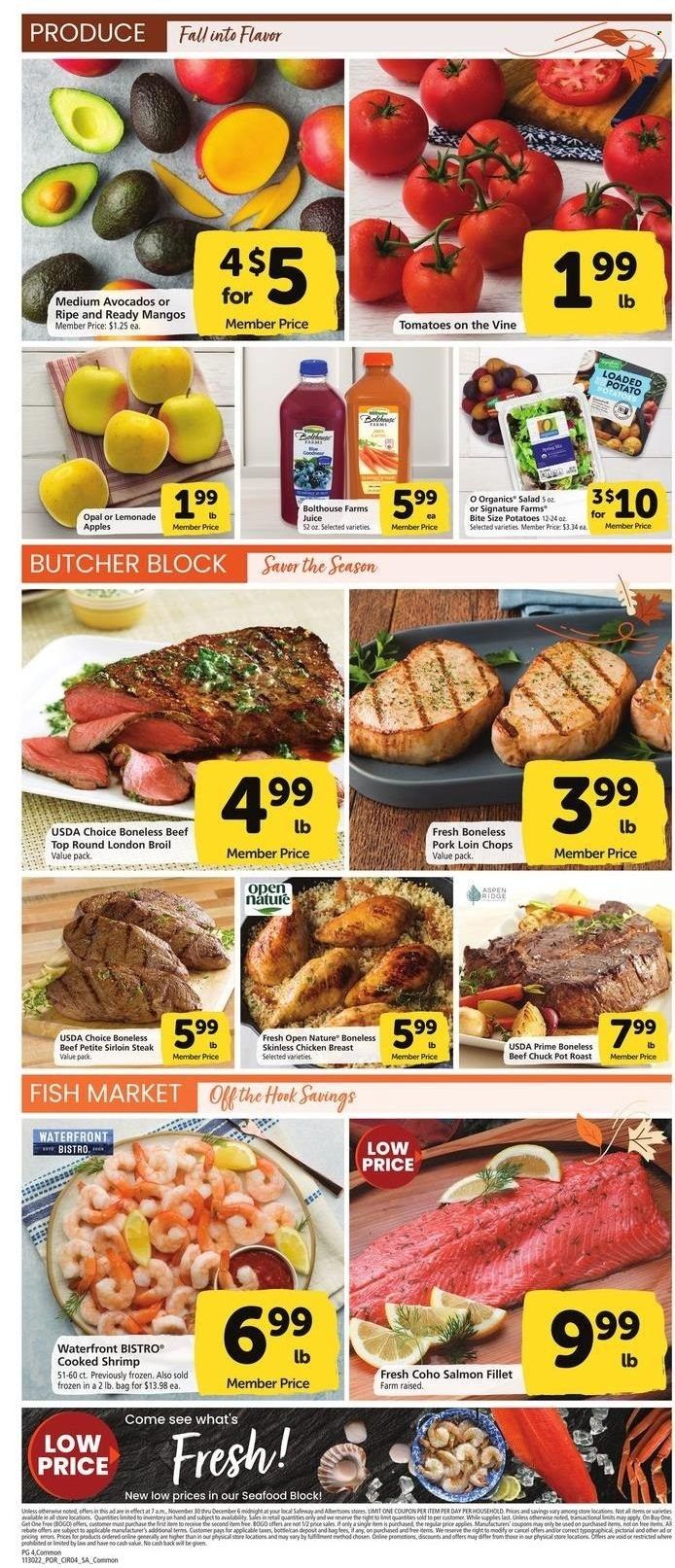 Safeway (OR) Weekly Ad Flyer Specials November 30 to December 6, 2022