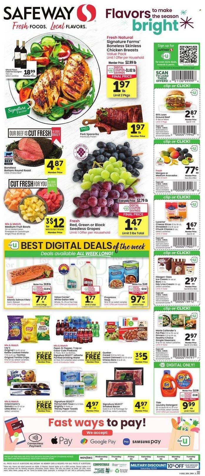 Safeway (SD) Weekly Ad Flyer Specials November 30 to December 6, 2022