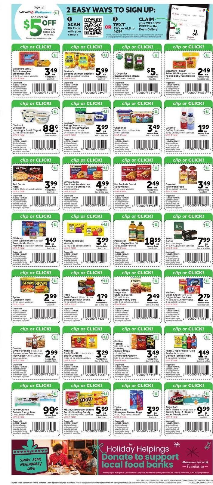 Safeway (SD) Weekly Ad Flyer Specials November 30 to December 6, 2022