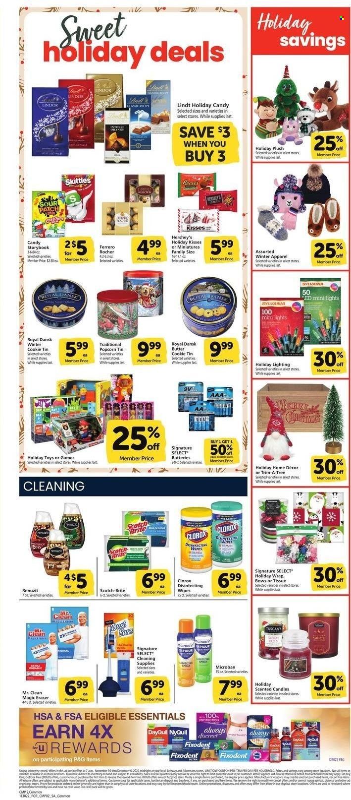 Safeway (SD) Weekly Ad Flyer Specials November 30 to December 6, 2022