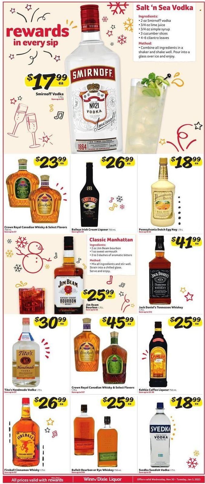 Winn Dixie (AL, FL, GA, LA) Weekly Ad Flyer Specials November 30 to December 6, 2022