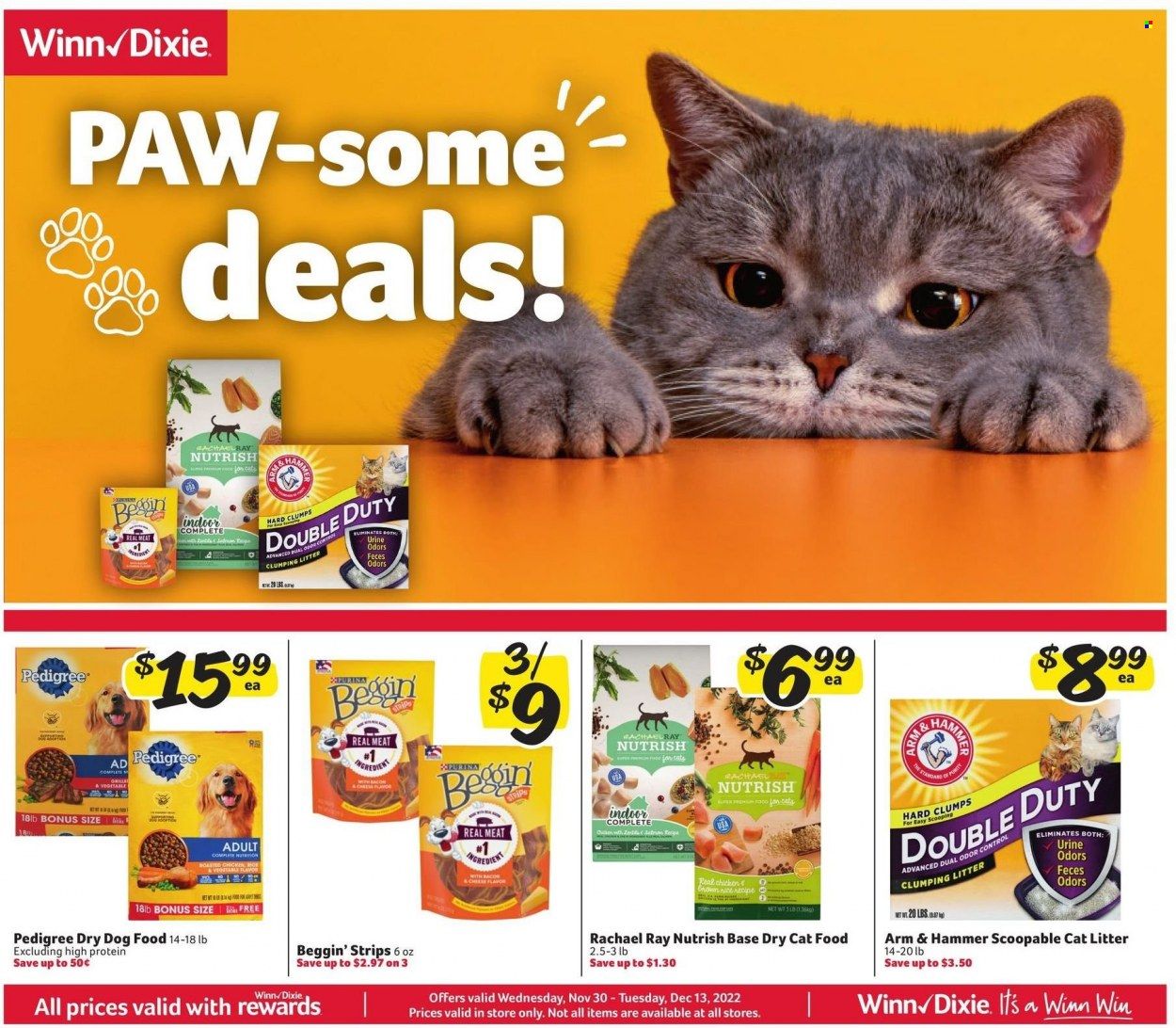 Winn Dixie (AL, FL, GA, LA) Weekly Ad Flyer Specials November 30 to December 13, 2022