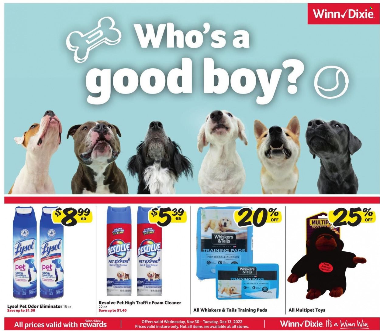 Winn Dixie (AL, FL, GA, LA) Weekly Ad Flyer Specials November 30 to December 13, 2022