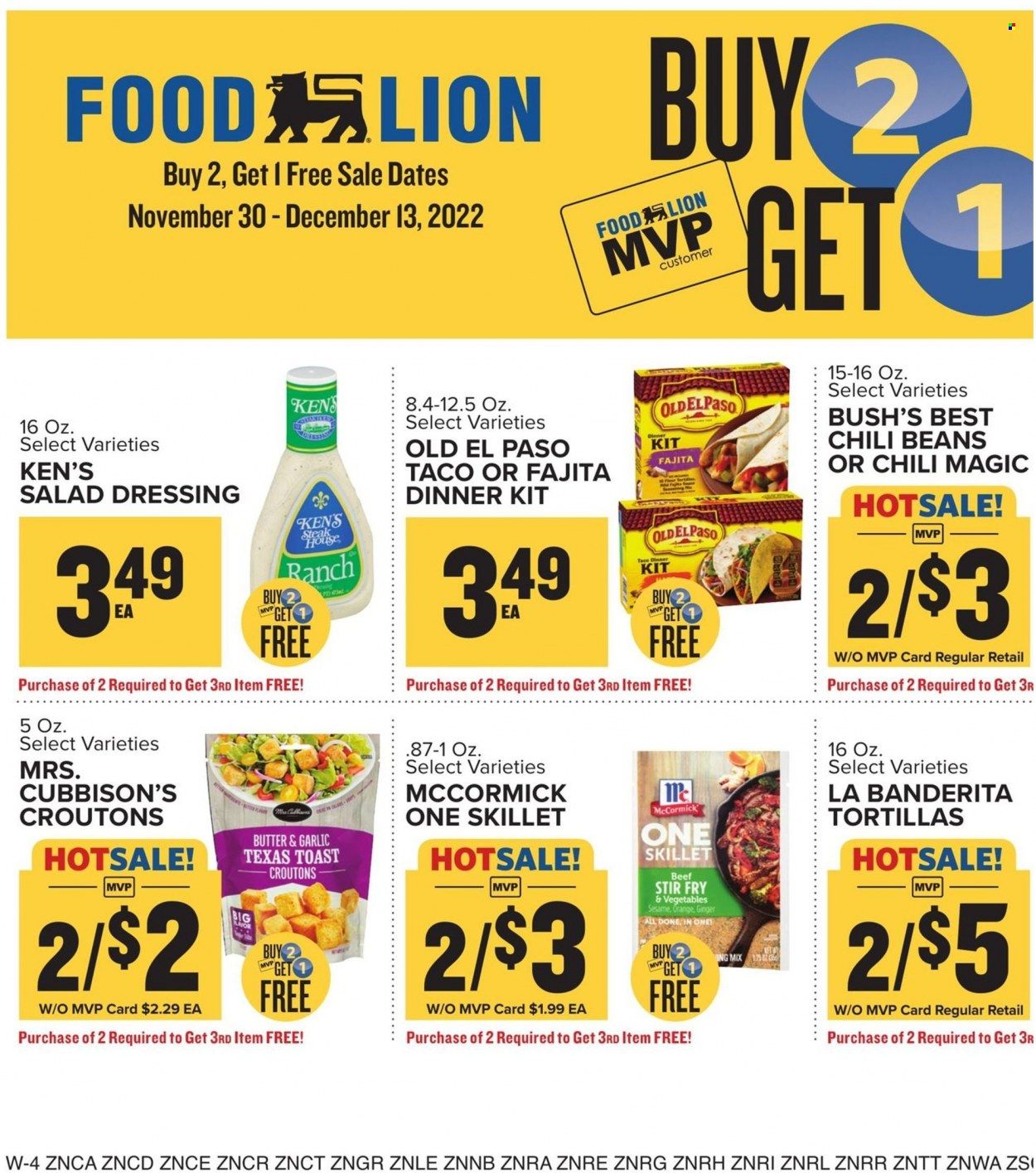 Food Lion (SC) Weekly Ad Flyer Specials November 30 to December 6, 2022
