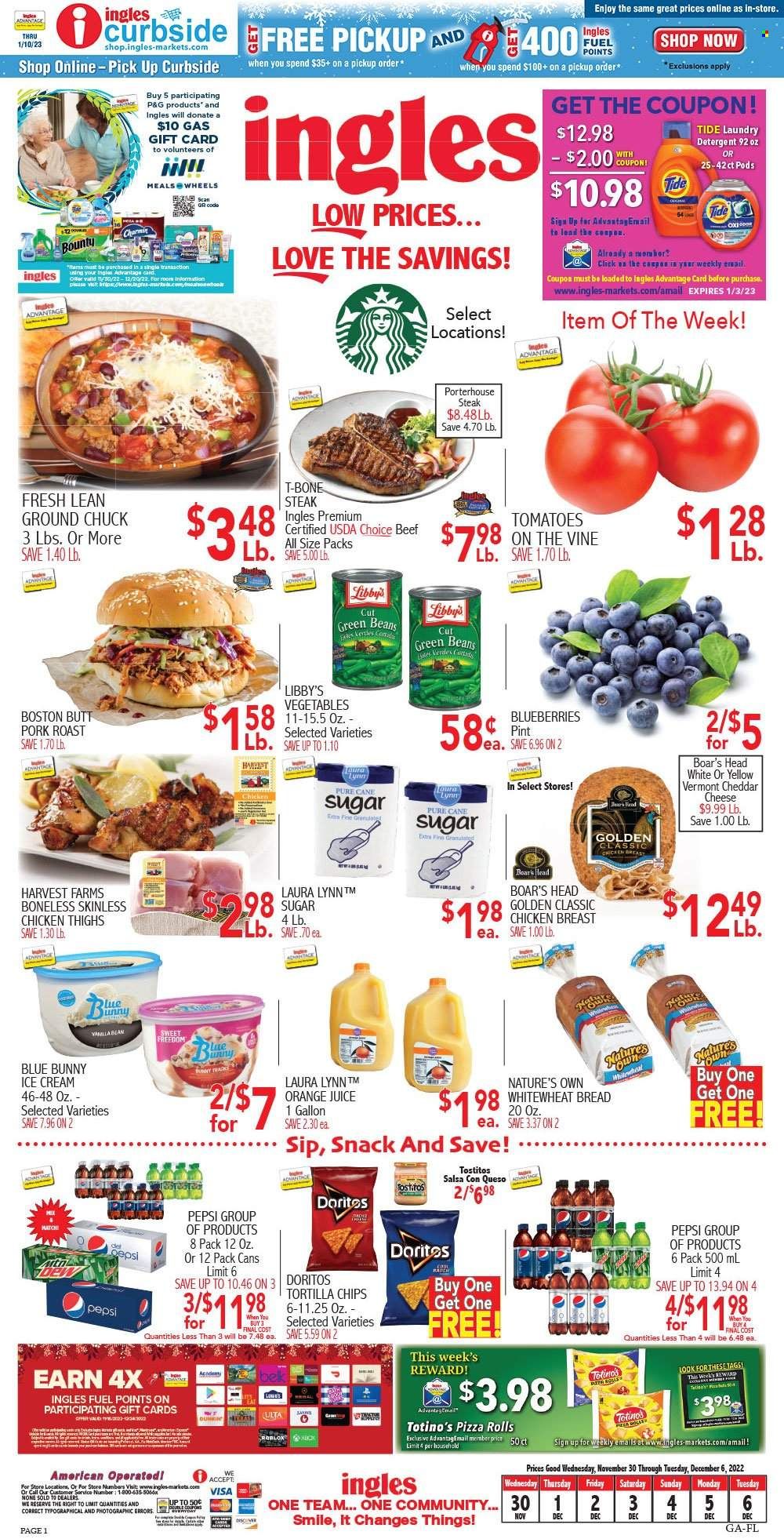 Ingles (GA, NC, SC, TN) Weekly Ad Flyer Specials November 30 to December 6, 2022