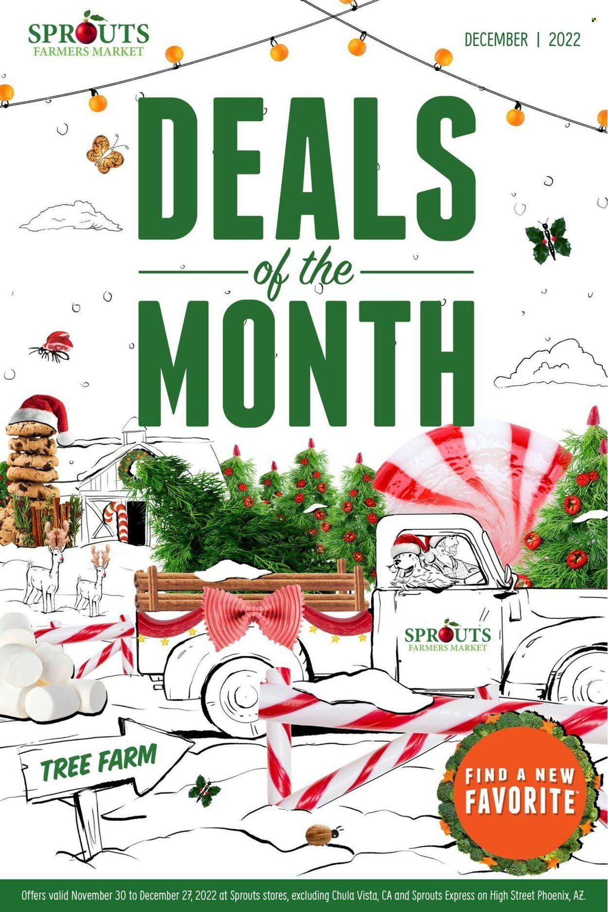 Sprouts Weekly Ad Flyer Specials November 30 to December 27, 2022
