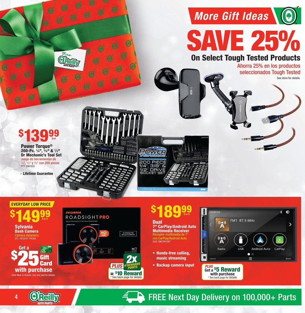 O'Reilly Auto Parts Weekly Ad Flyer Specials November 30 to December 27, 2022