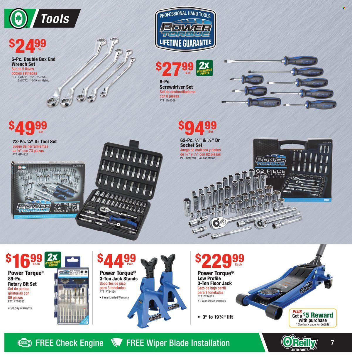 O'Reilly Auto Parts Weekly Ad Flyer Specials November 30 to December 27, 2022