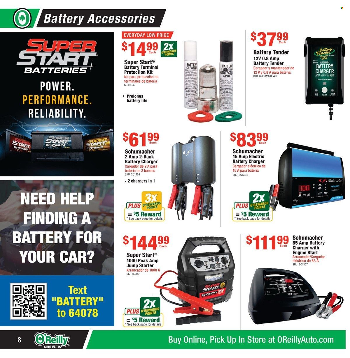 O'Reilly Auto Parts Weekly Ad Flyer Specials November 30 to December 27, 2022