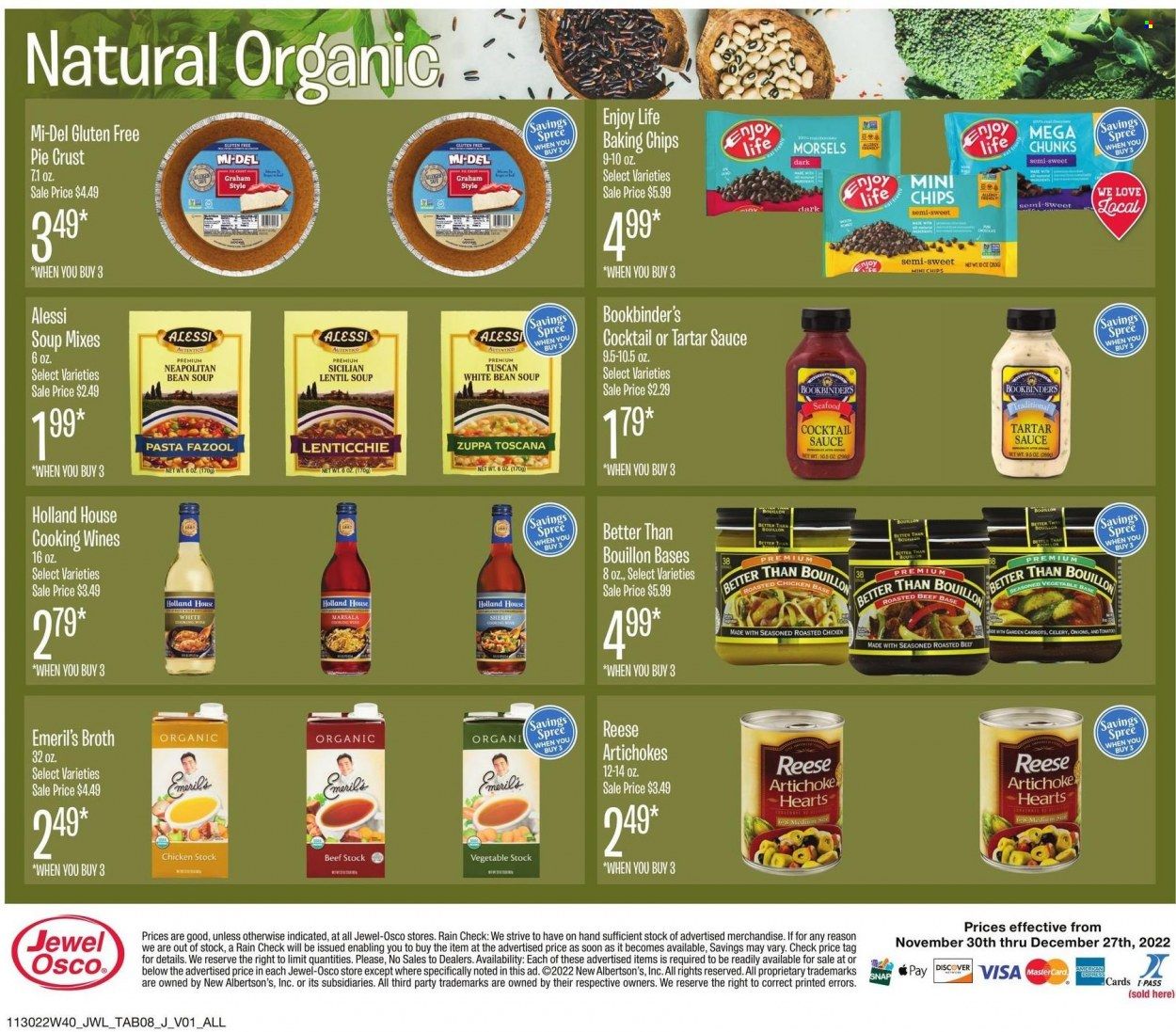 Jewel Osco (IN) Weekly Ad Flyer Specials November 30 to December 27, 2022
