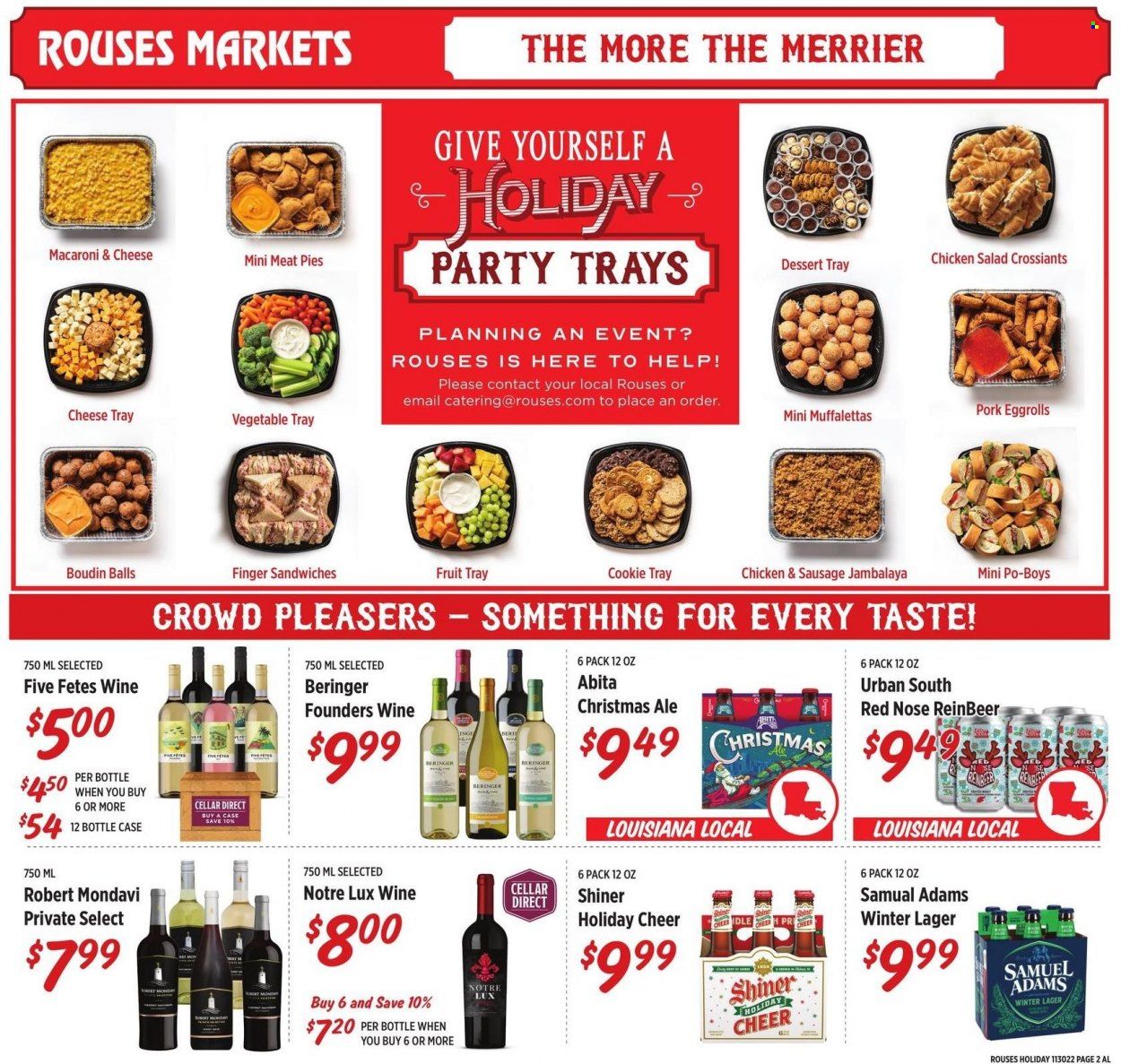 Rouses Markets (AL, LA, MS) Weekly Ad Flyer Specials November 30 to December 7, 2022