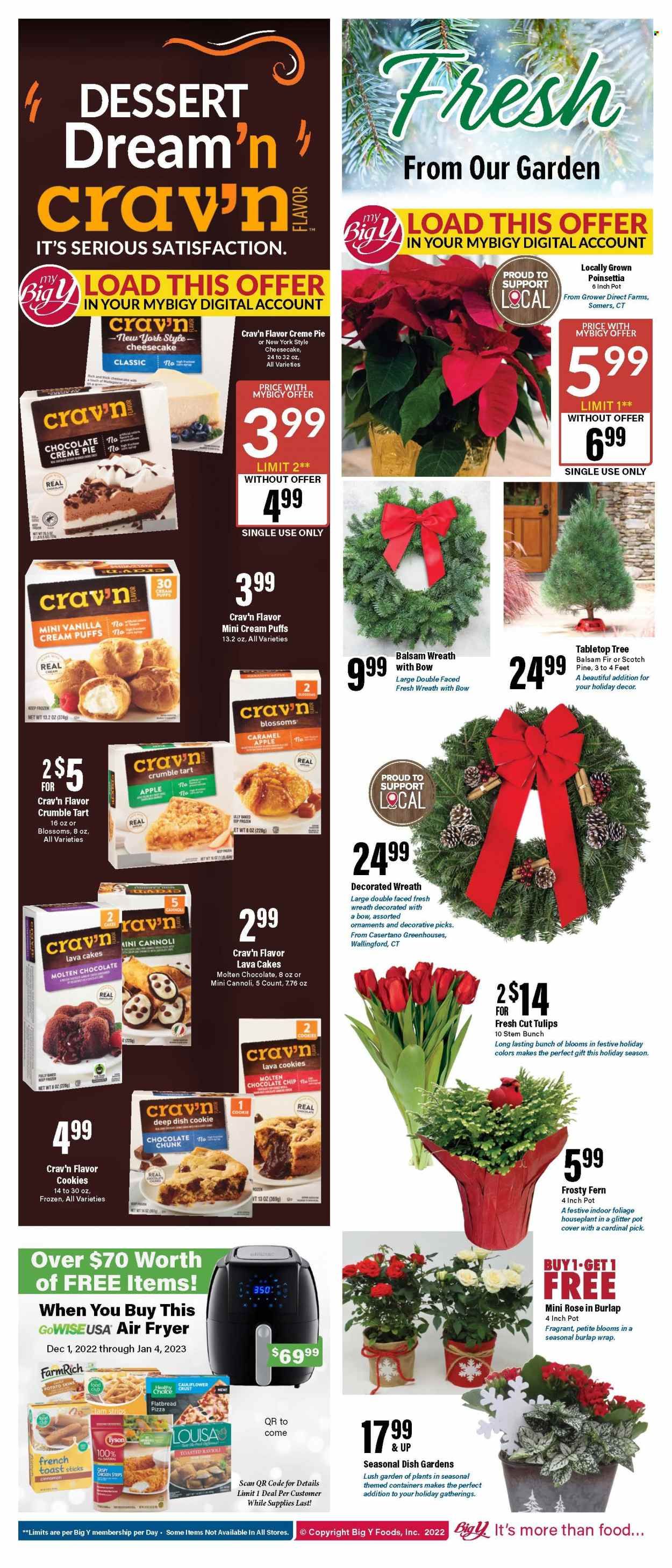 Big Y (CT) Weekly Ad Flyer Specials December 1 to December 7, 2022
