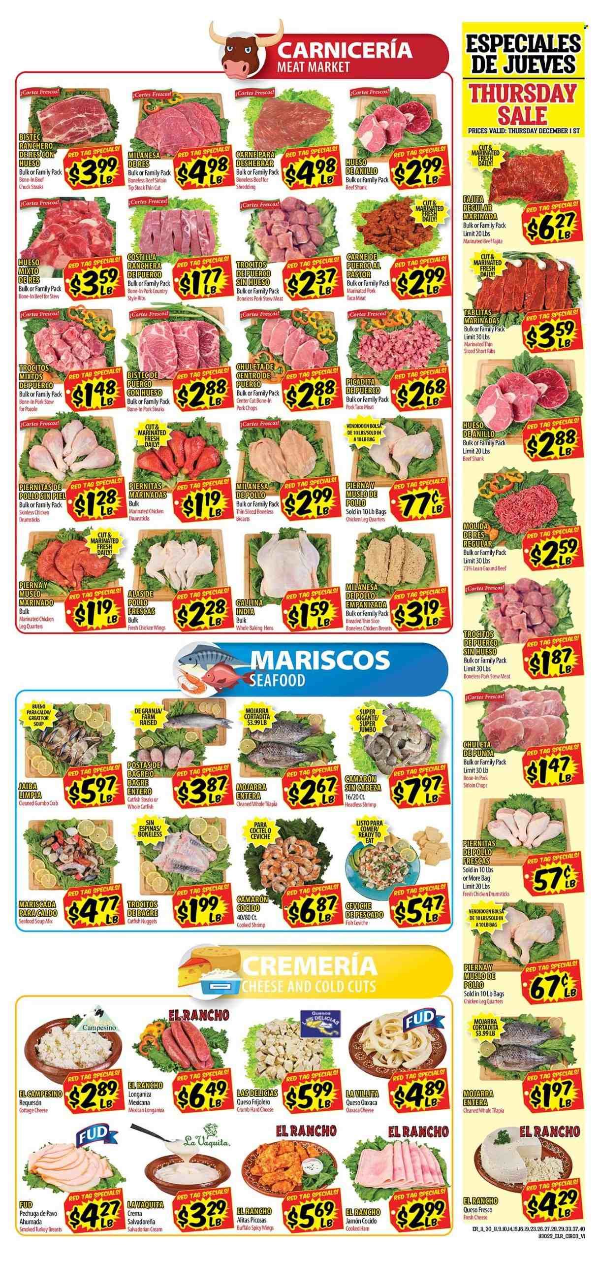 El Rancho (TX) Weekly Ad Flyer Specials November 30 to December 6, 2022