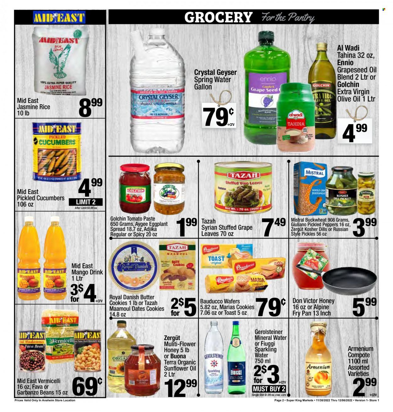 Super King Markets (CA) Weekly Ad Flyer Specials November 30 to December 6, 2022