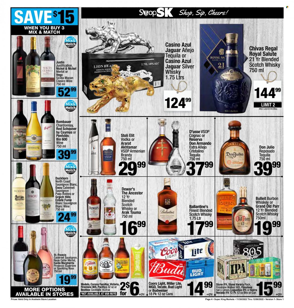 Super King Markets (CA) Weekly Ad Flyer Specials November 30 to December 6, 2022