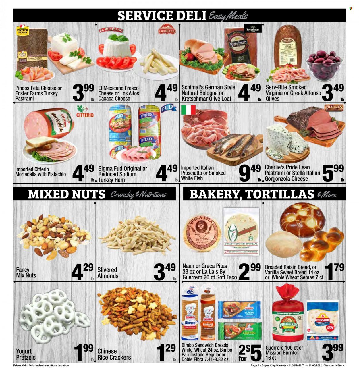 Super King Markets (CA) Weekly Ad Flyer Specials November 30 to December 6, 2022