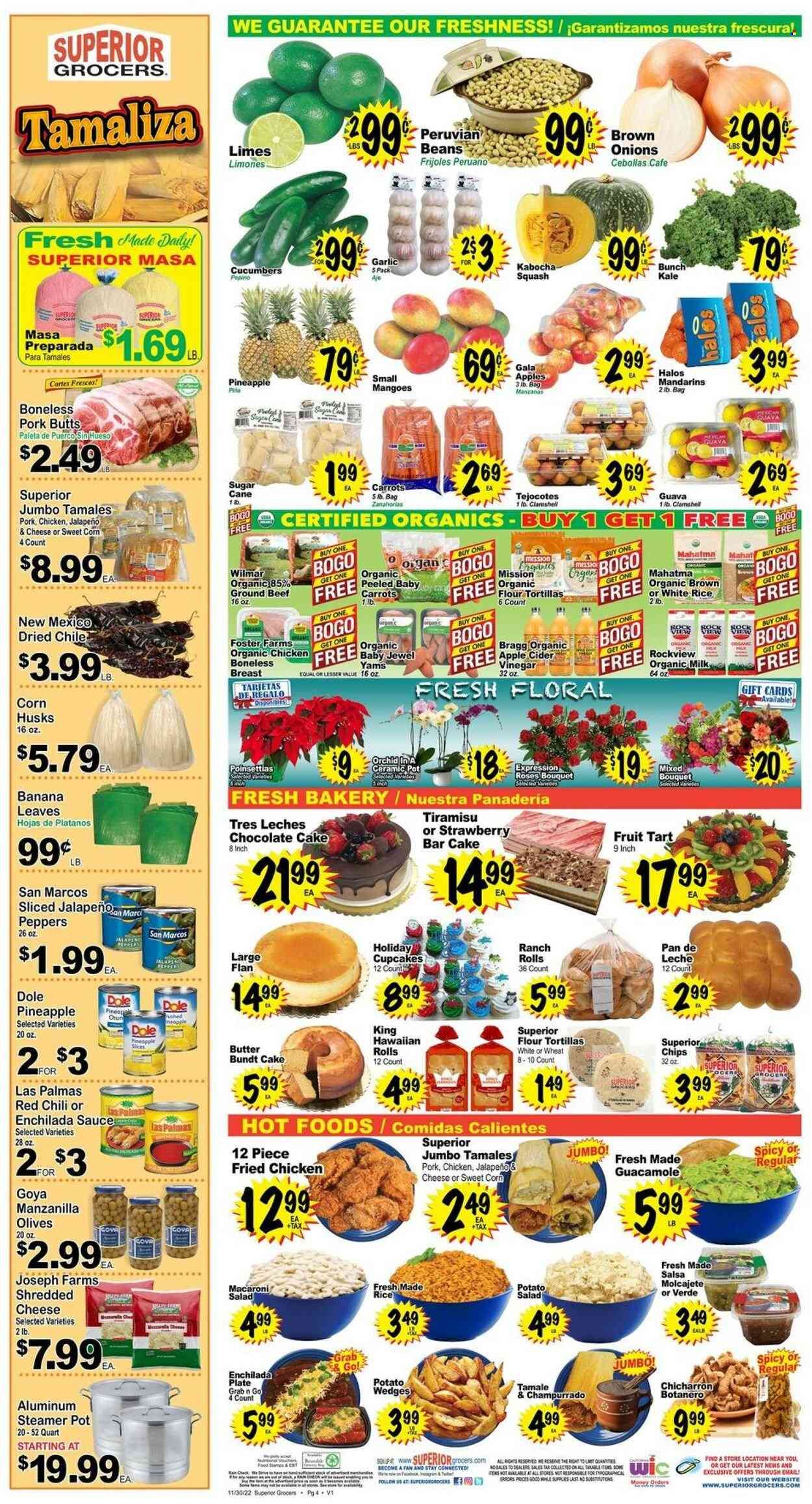 Superior Grocers (CA) Weekly Ad Flyer Specials November 30 to December 6, 2022
