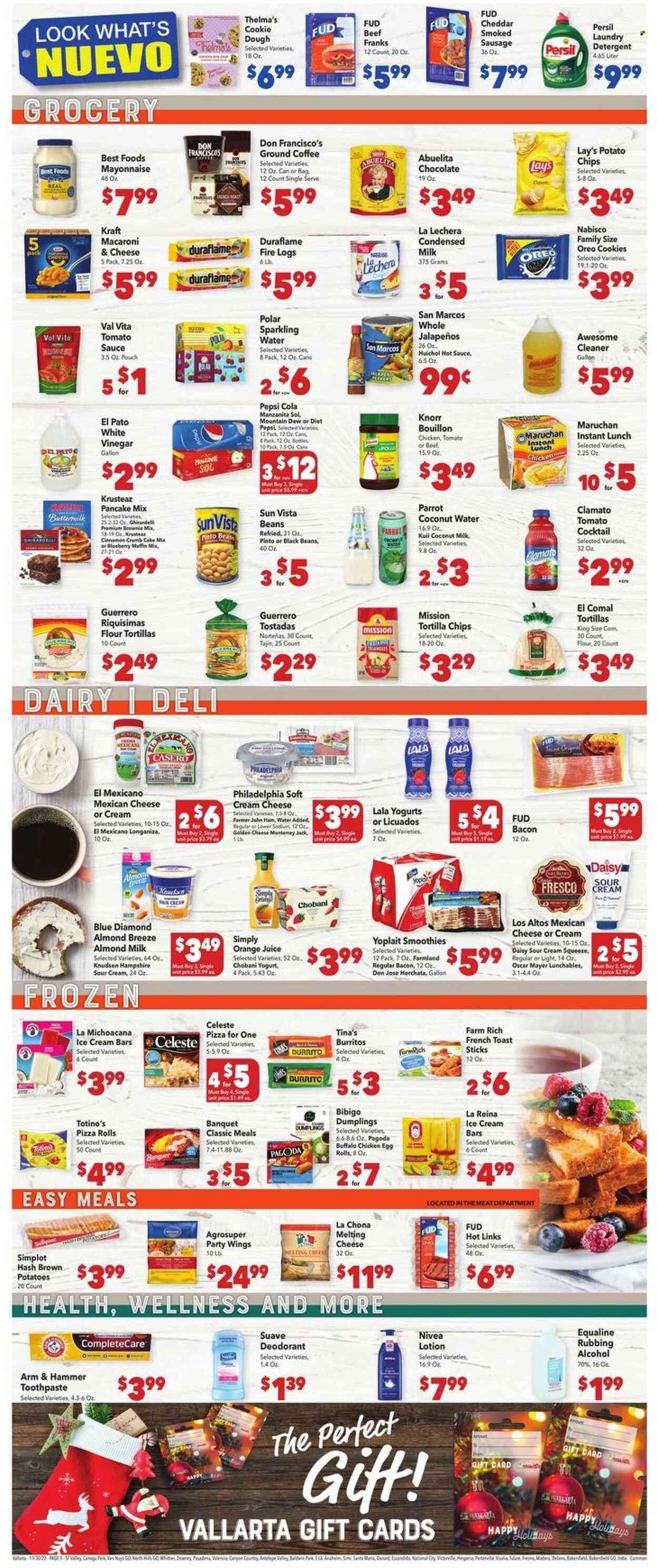 Vallarta (CA) Weekly Ad Flyer Specials November 30 to December 6, 2022