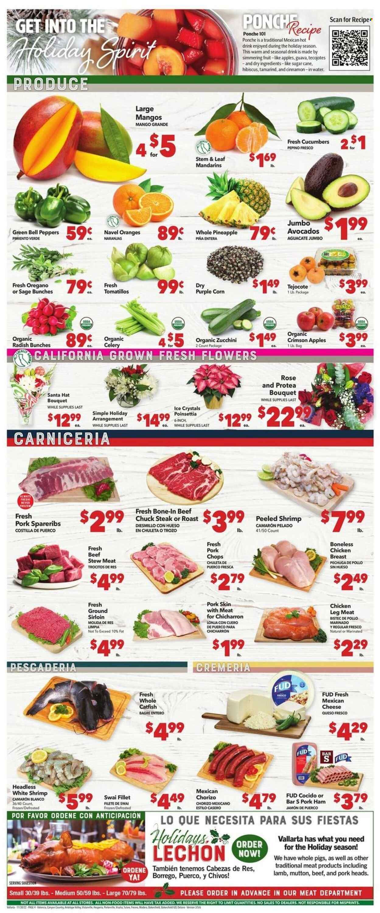 Vallarta (CA) Weekly Ad Flyer Specials November 30 to December 6, 2022