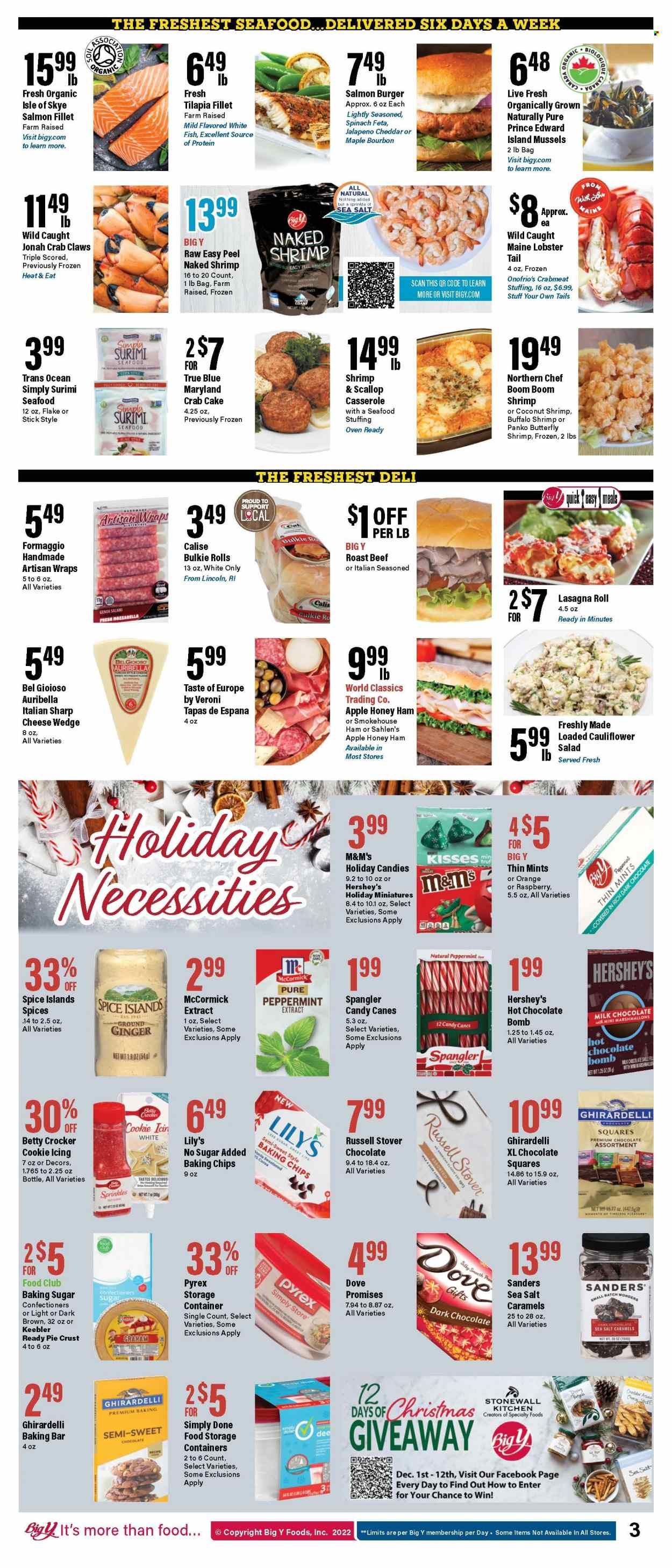 Big Y (CT, MA) Weekly Ad Flyer Specials December 1 to December 7, 2022