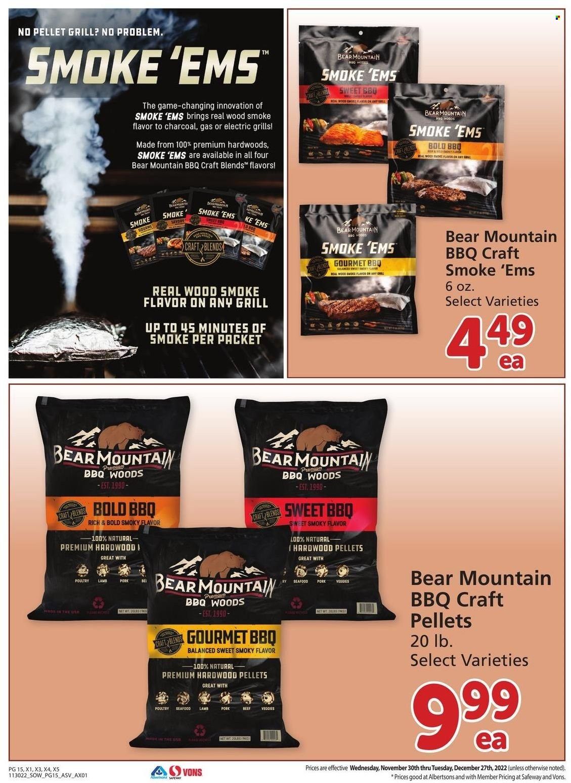 Safeway (AZ, CO, ID, MT, NE, NM) Weekly Ad Flyer Specials November 30 to December 27, 2022