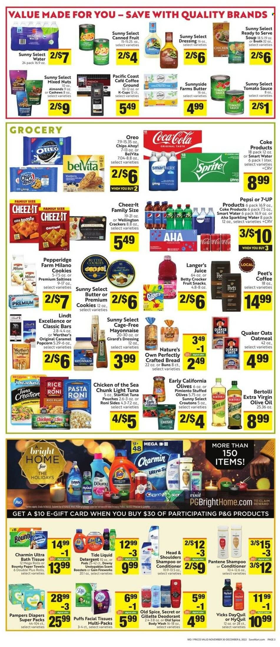 Save Mart (CA, NV) Weekly Ad Flyer Specials November 30 to December 6, 2022