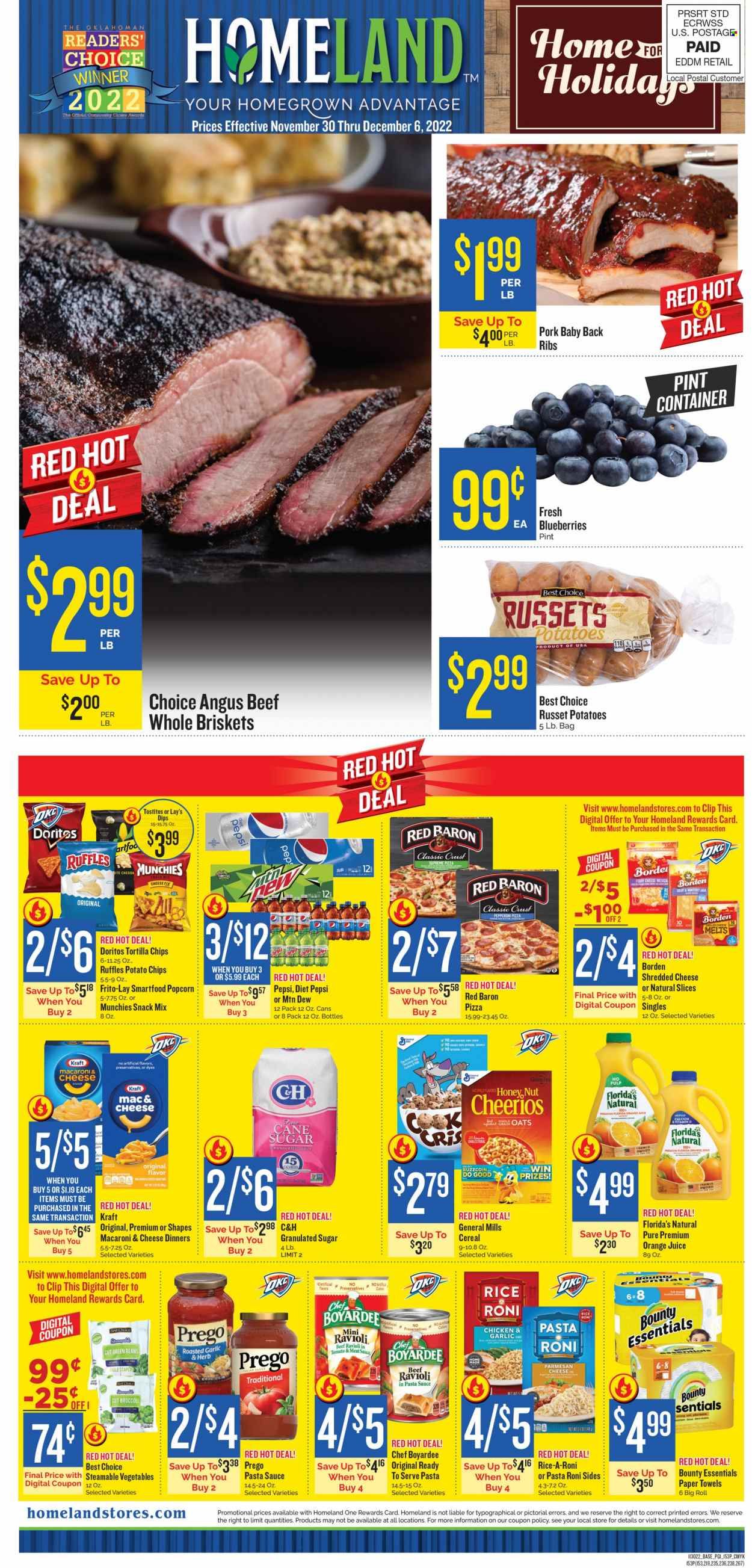 Homeland (OK, TX) Weekly Ad Flyer Specials November 30 to December 6, 2022