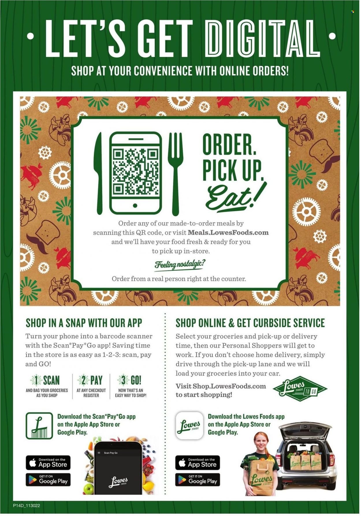 Lowes Foods (NC, SC) Weekly Ad Flyer Specials November 30 to December 6, 2022