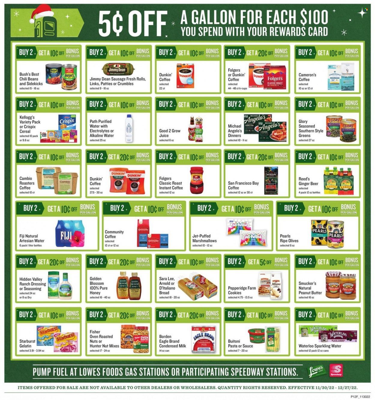 Lowes Foods (NC, SC) Weekly Ad Flyer Specials November 30 to December 27, 2022