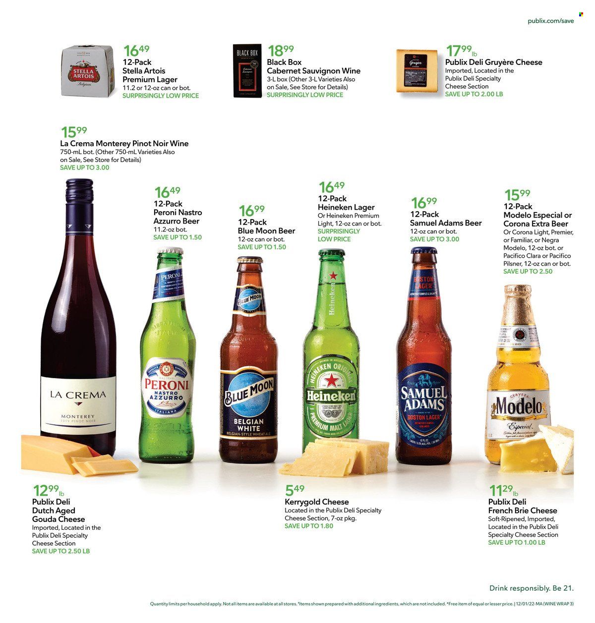 Publix (AL, FL, GA, NC, SC, TN) Weekly Ad Flyer Specials December 1 to December 7, 2022