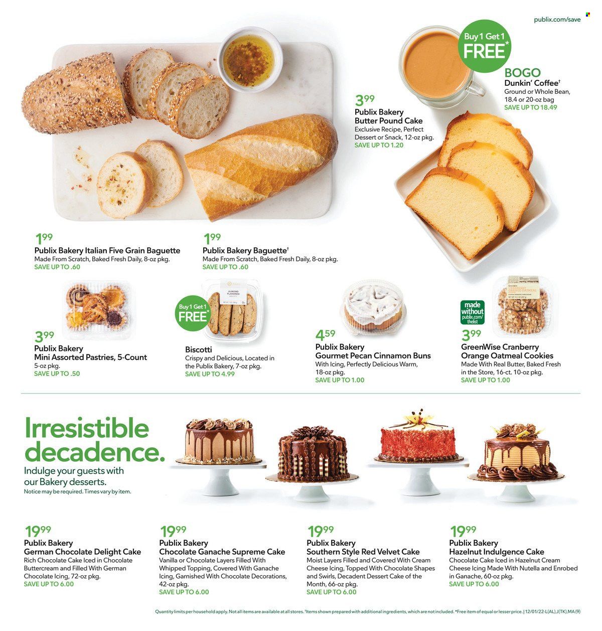 Publix (AL, FL, GA, NC, SC, TN) Weekly Ad Flyer Specials December 1 to December 7, 2022