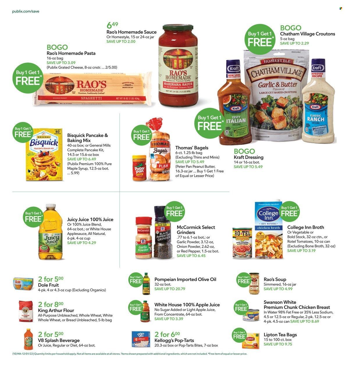 Publix (AL, FL, GA, NC, SC, TN) Weekly Ad Flyer Specials December 1 to December 7, 2022