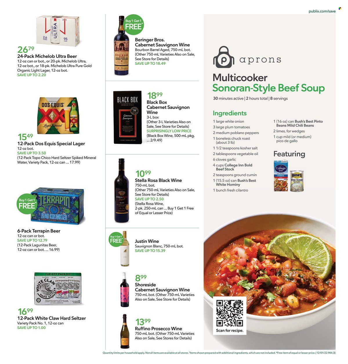 Publix (AL, FL, GA, NC, SC, TN) Weekly Ad Flyer Specials December 1 to December 7, 2022